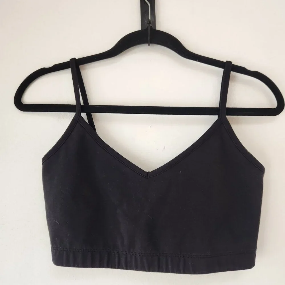 BUNDLE (3) Madewell T-Shirt Shirt Sports Bra Tank Wardrobe Basics Women's S-M - Picture 12 of 15